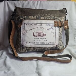 NWOT Myra Patterned Crossbody Bag